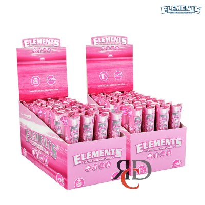 ELEMENTS PINK CONES - 32CT/PACK